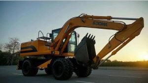 15 टन हाइड्रोलिक व्हील खुदाई