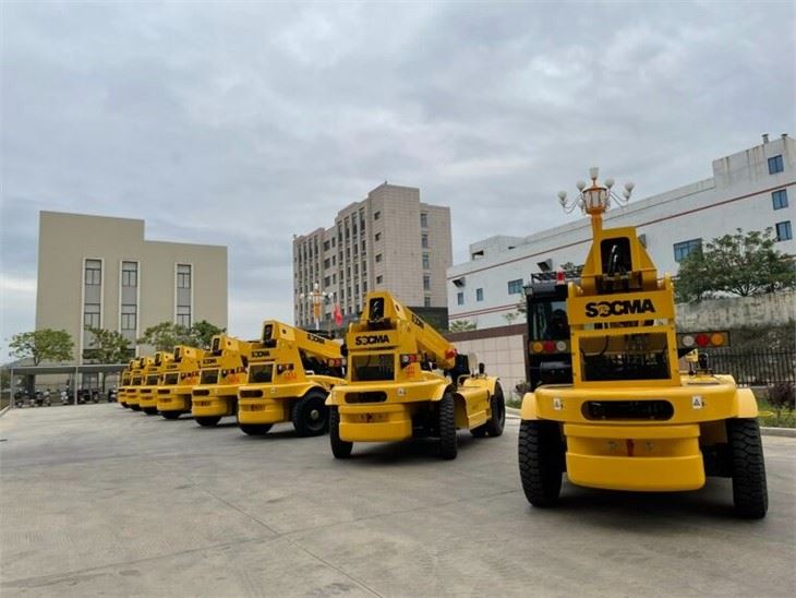 5 Ton Diesel Power Telescopic Forklift