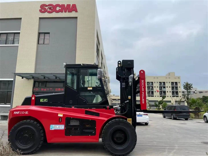 SOCMA 12t Pure Electric Forklift For Renting